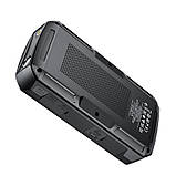 Бустер & Насос для авто HOCO QS2 Land Jump Starter Smart Air Pump Emergency 8000 mAh 800A Black/Orange, фото 3