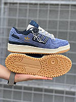 Кроссовки Adidas forum 84 low blue