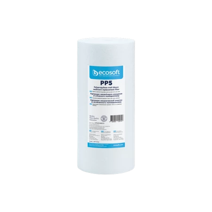 Картридж зі спіненого поліпропілену Ecosoft 4,5"x10" 5 мкм (CPV45105ECO), фото 1