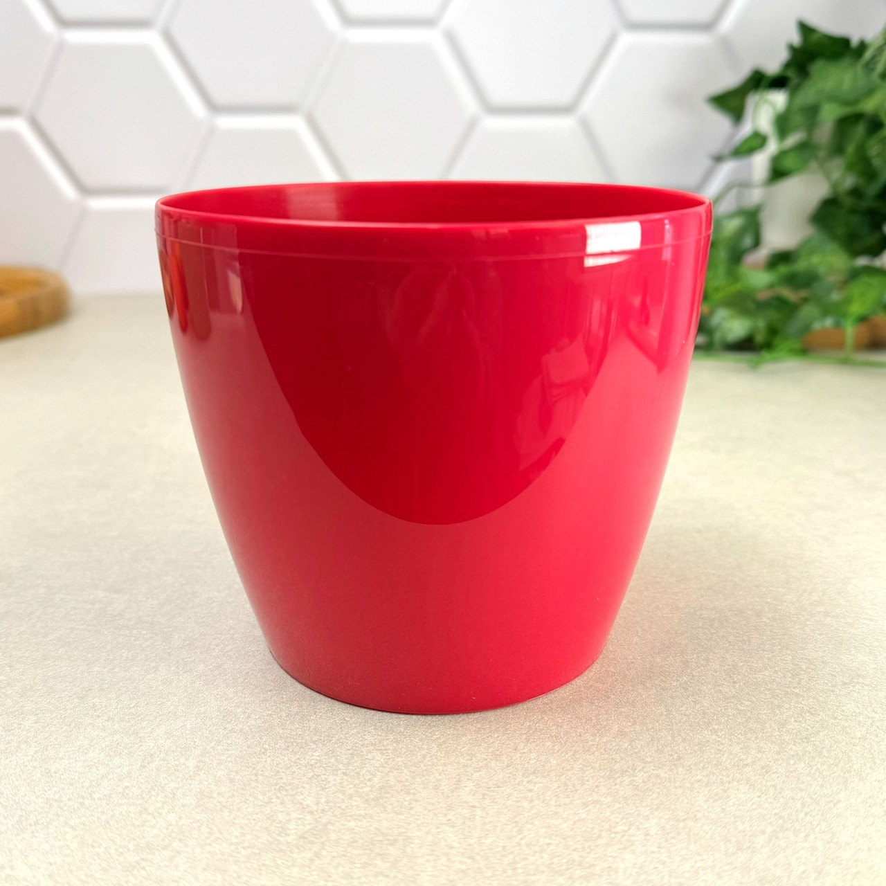 Великий вазон квітковий 30 см, Фуксія Магнолія Ламела