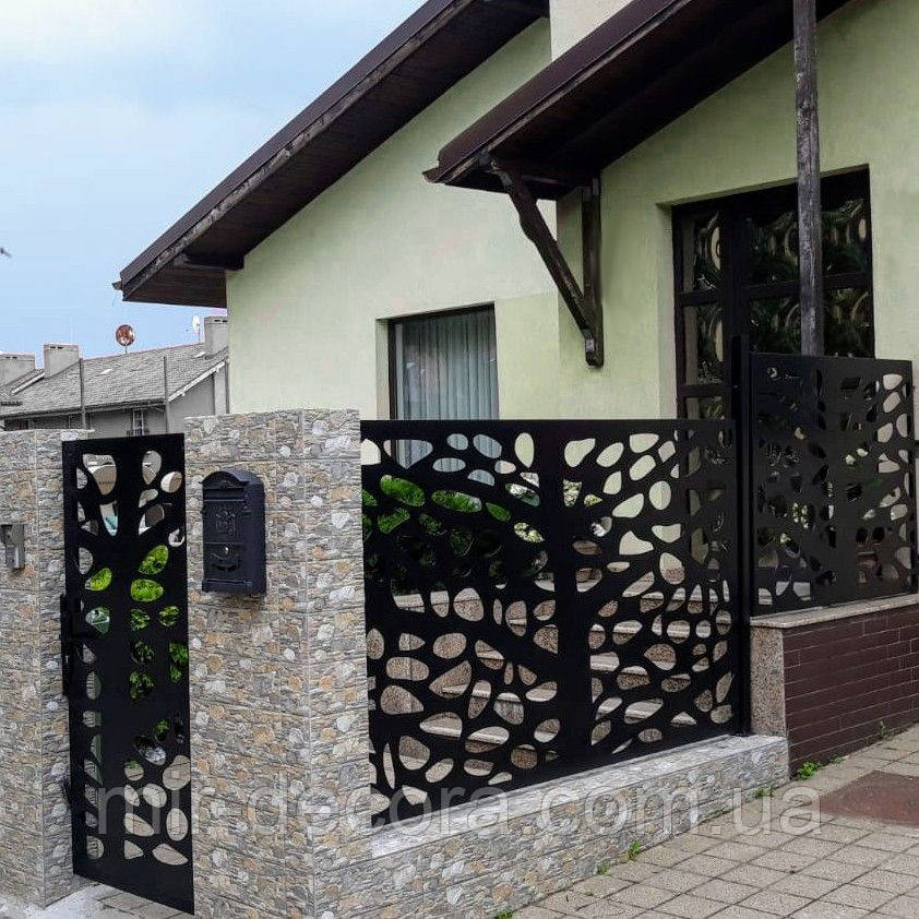 Секційні паркани хвіртки ворота огорожі з металу
