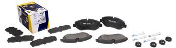 Гальмівні колодки Mercedes Vito 639 з 05/2007 передні (Brembo) Віто 639 Мерседес ICER Іспанія