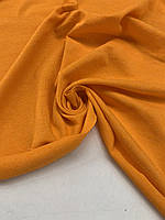 Стрейч-кулир, 95% хлопок, оранжевый, Турция, 215 г/м2, 180см