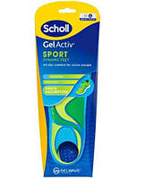 Чоловічі устілки для взуття, Шолл, Scholl GelActiv Sport L, 1 пара