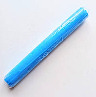Полимерная глина Пластишка Пластика запекаемая палочка 17 грамм Голубая флуоресцентная 0208
