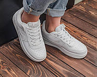 Женские брендовые кроссовки Nike Air Force Low White, женские кроссовки Найк