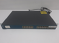 Коммутатор Cisco WS-C3560-24PS-S (24 x 10/100 PoE, 2 x SFP) Б/У v849