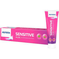 Зубная паста Astera Sensitive Aloe для чувствительных зубов с экстрактом алоэ 110 г (3800013515013)