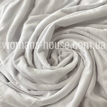 Трикотаж Віскоза стрейч однотон 180 см Туреччина 180 г/м2 Білий