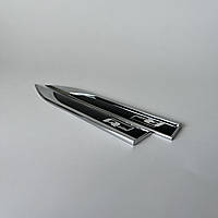 Шильдики емблеми на крила VW Volkswagen R-line чорні