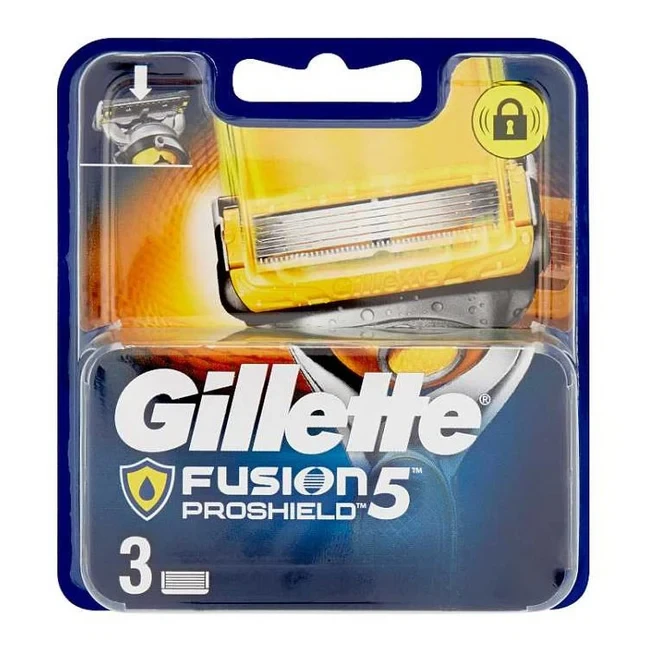 Змінні касети Gillette Fusion ProShield, на 5 лез (3шт.)