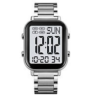 Skmei 2259 чоловічий наручний годинник сріблястий/білий