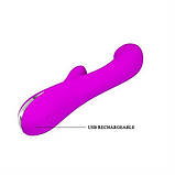Вибратор Pretty Love Cornelius Vibrator Purple, фото 6