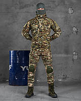 Тактический военный костюм мультикам рип-стоп Military Wars, Военная тактическая форма с наколенниками