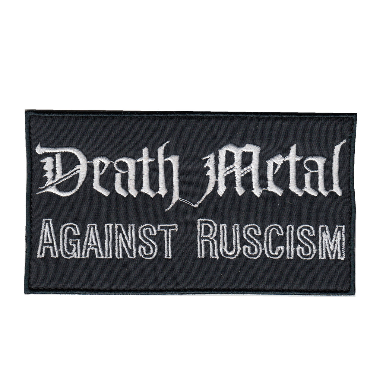 Шеврон ЗСУ, військовий / армійський, Death Metal, на липучці, 15см * 8 см