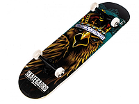 Скейтборд із гумовими колесами та яскравими малюнками з вантажопідіймальністю 80 кг Скейтборди maraton