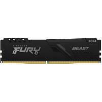 Модуль пам'яті для комп'ютера DDR4 16 GB 2666 MHz FURY Beast Black Kingston Fury ex.HyperX KF426C16BB/16 ZXC