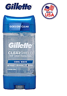 Дезодорант-антиперспирант Gillette Cool Wave Clear Gel 107гр USA (047400097728)