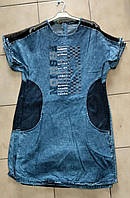 Плаття жіноче стильне, джинсове розміри 38-46 "BUHARI" недорого від прямого постачальника