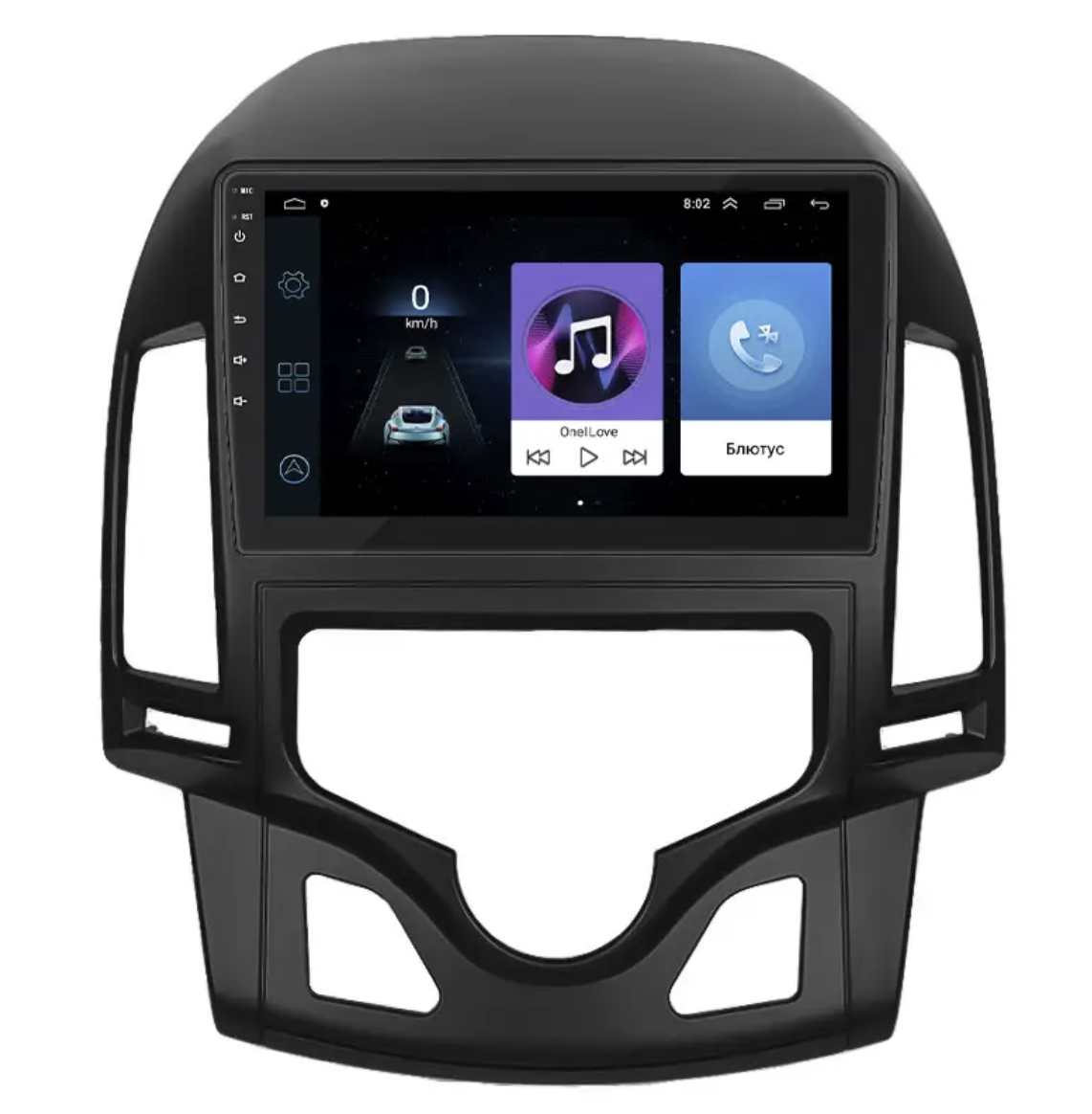Магнітола для Hyundai i30 2009-2012 на Android | Сенсорний екран, GPS, Bluetooth, камера заднього виду