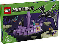 Конструктор Lego Minecraft Эндер-дракон и корабль Края 21264