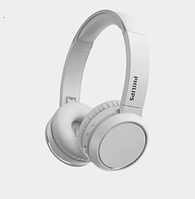 Бездротові навушники Philips Bluetooth headpohones TAH4205 Wireless Mic White