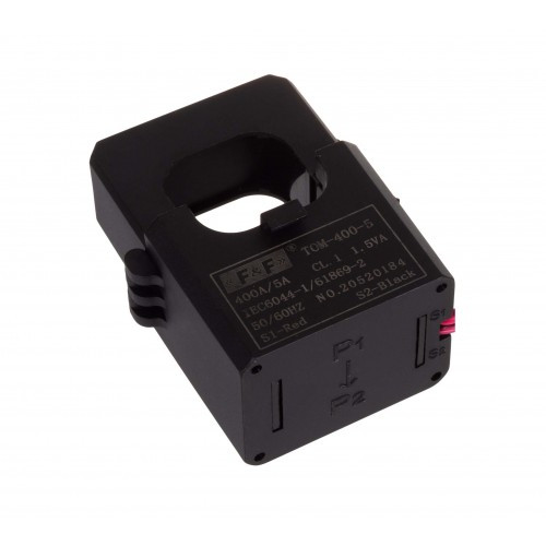 Трансформатор струму F&F TOM-400-5, з розбірним сердечником, 400/5, фото 1