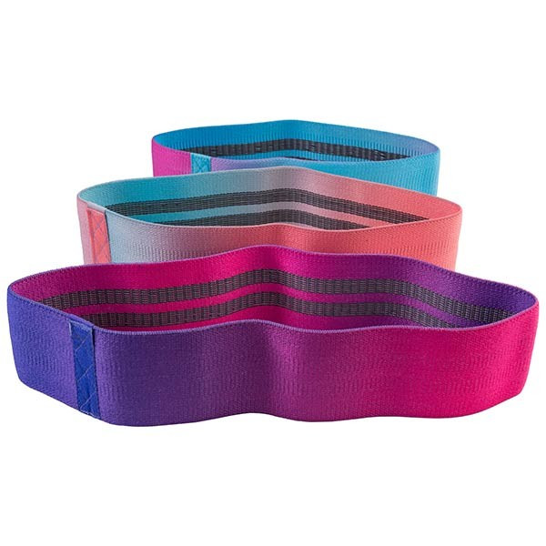 Набір еластичних стрічок для фітнесу в чохлі