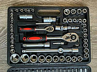 Набор инструментов Zhongxin Tools force 108 предметов отвертка с насадками, трещетка с комплектом головок TOP