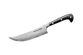 Ніж кухонний пчак Samura Sultan 159 мм Black (SU-0086DB)