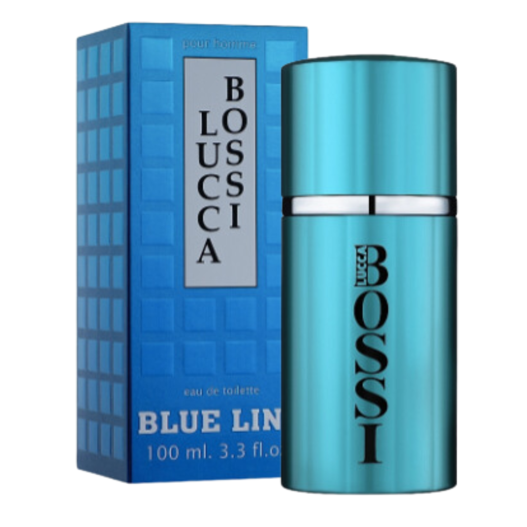 LUCCA BOSSI Туалетна вода для чоловіків BLUE LINE, 100 мл