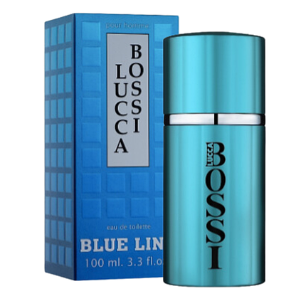 LUCCA BOSSI Туалетна вода для чоловіків BLUE LINE, 100 мл, фото 1