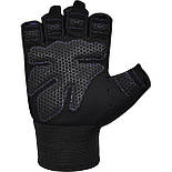 Рукавички для фітнесу RDX W1 Half Purple S, фото 4