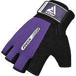 Рукавички для фітнесу RDX W1 Half Purple S, фото 5