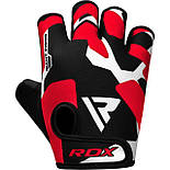 Рукавички для фітнесу RDX F6 Sumblimation Red L, фото 6