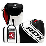 Боксерські рукавиці RDX 4B Robo Kids White/Black 6 унцій (капа в комплекті), фото 5