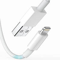 Кабель Apple Lightning - USB Foxconn 1м для зарядки і передачі даних White (MD818ZM/A)