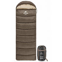 Спальный мешок Naturehike U350 NH20MSD07 Hollow Cotton Right Brown 6927595767221-R ZXC