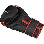 Боксерські рукавиці RDX 4B Robo Kids Red/Black 6 унцій (капа в комплекті), фото 7