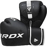Боксерські рукавиці RDX F6 Kara Matte White 10 унцій (капа в комплекті), фото 5