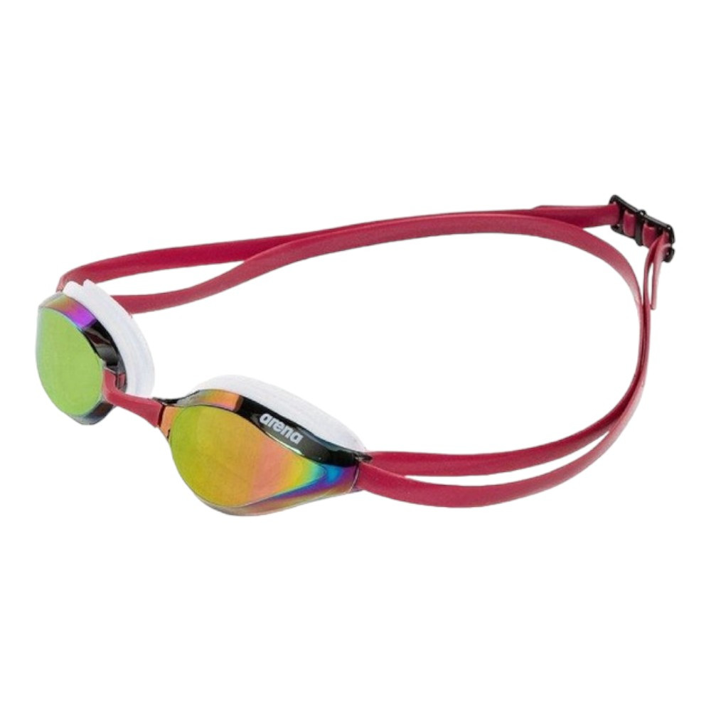Окуляри для плавання Arena Python Mirror (1E763-110) Orange/White/Red