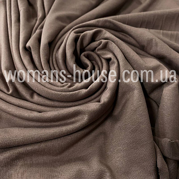 Трикотаж Віскоза стрейч однотон 180 см Туреччина 180 г/м2 Кава з молоком