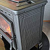 Чавунна дров'яна піч тривалого горіння для опалення будинку, буржуйка Plamen TENA N  11 кВт, фото 2
