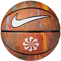 Мяч баскетбольный Nike Everyday Playground 8P Deflated размеры 5,6,7 резиновый (для игры на улице)