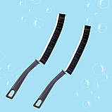 Щітка для чищення плитки та кахлю Універсальна щітка для чищення стиків та швів у наборі 2 шт, фото 2