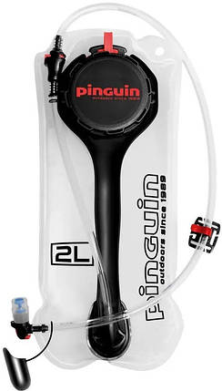 Гідратор Pinguin Camelbag Pro, 2 л | Універсальна питна система з ручкою, конектором і кліпсою, яка дозволяє пити воду на ходу, фото 1