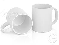 Белая керамическая чашка для сублимации LUX "Бумажный Змей"