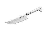 Нож кухонный пчак Samura Sultan 159 мм White (SU-0086DBW)