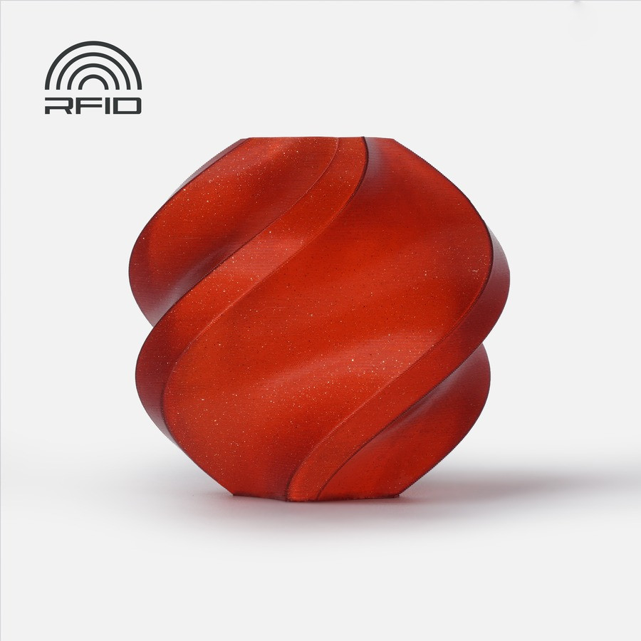 Пластик філамент для 3Д-друку Bambu Lab PLA Sparkle (), Reusable Spool, 1.75мм, 1кг, 330м, 190-230°C,