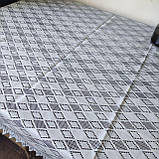 Клейонка на метраж Силікон Ажур без основи 135 см відріз від 1 метра, фото 4